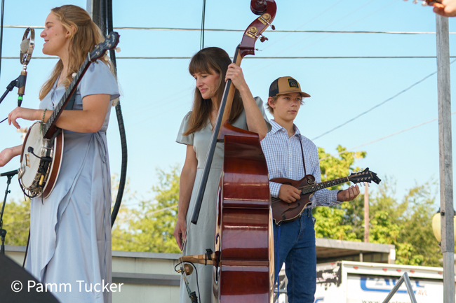 Bazemore Bluegrass Band at the 2023 Bluegrass & Chill Festival -  photos © Pamm Tucker