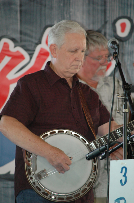 Gerald Mullins and Friends at the 2023 Blazin' Bluegrass Festival - photo © Roger Black