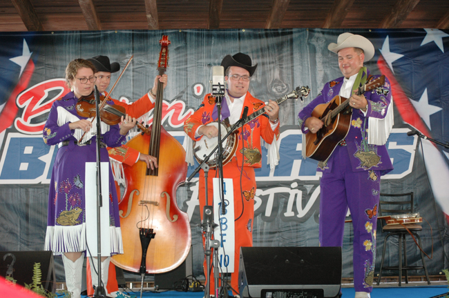 The Kody Norris Show at the 2023 Blazin' Bluegrass Festival - photo © Roger Black