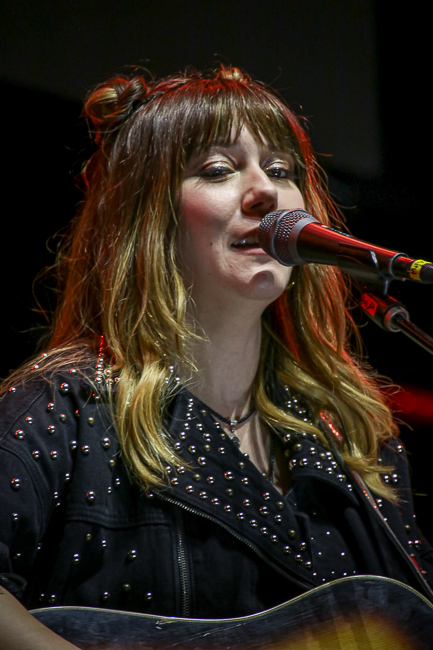 Molly Tuttle with Golden Highway at IBMA Bluegrass Live! (9/30/23) - photo © Frank Baker