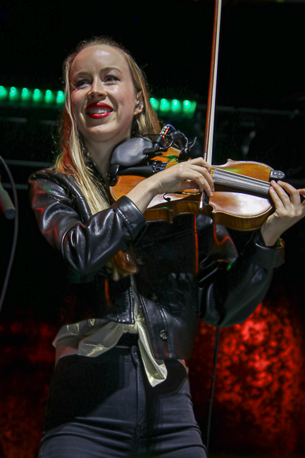 Bronwyn Keith Hynes with Molly Tuttle & Golden Highway at IBMA Bluegrass Live! (9/30/23) - photo © Frank Baker