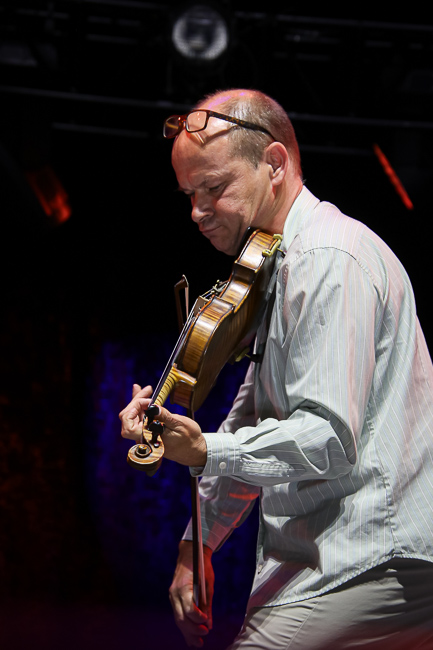 Shadd Cobb with Mighty Poplar at IBMA Bluegrass Live! (9/30/23) - photo © Frank Baker