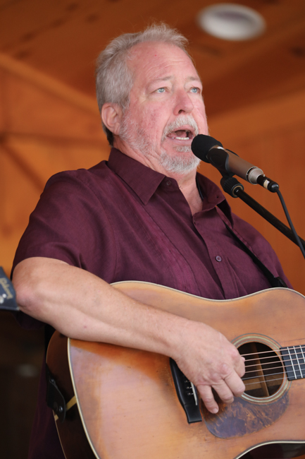 Russell Moore with IIIrd Tyme Out at the 2023 Vine Grove Bluegrass Festival - photo © David Kuehner
