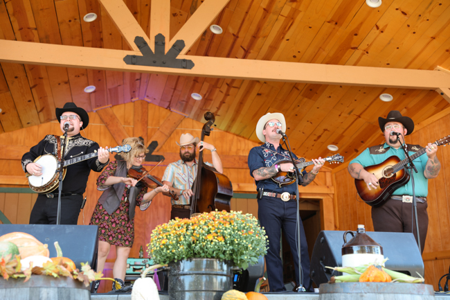 The Po' Ramblin' Boys at the 2023 Vine Grove Bluegrass Festival - photo © David Kuehner