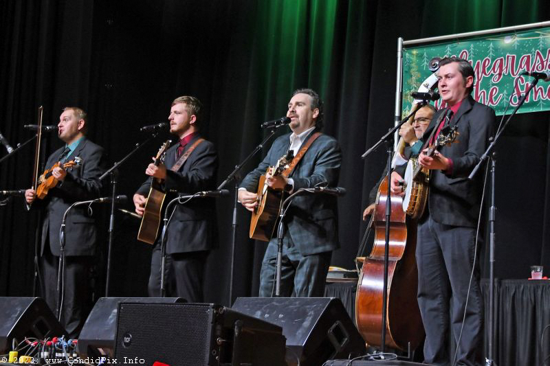Ralph Stanley & The Clinch Mountain Boys at the 2023 Bluegrass Christmas in the Smokies - photo © Bill Warren