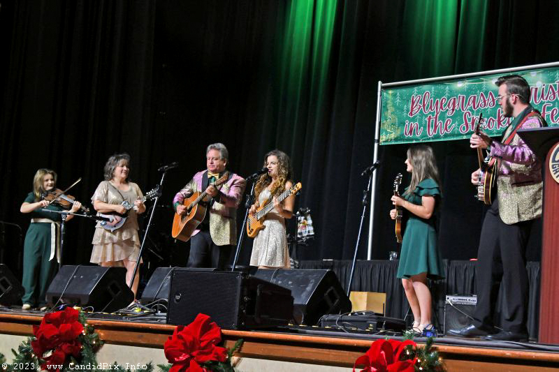Williamson Branch at the 2023 Bluegrass Christmas in the Smokies - photo © Bill Warren