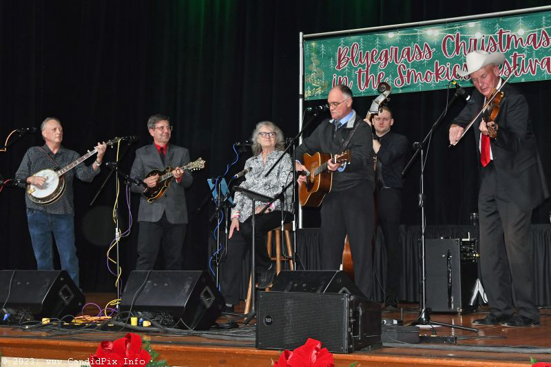 Larry Sparks Tribute at the 2023 Bluegrass Christmas in the Smokies - photo © Bill Warren