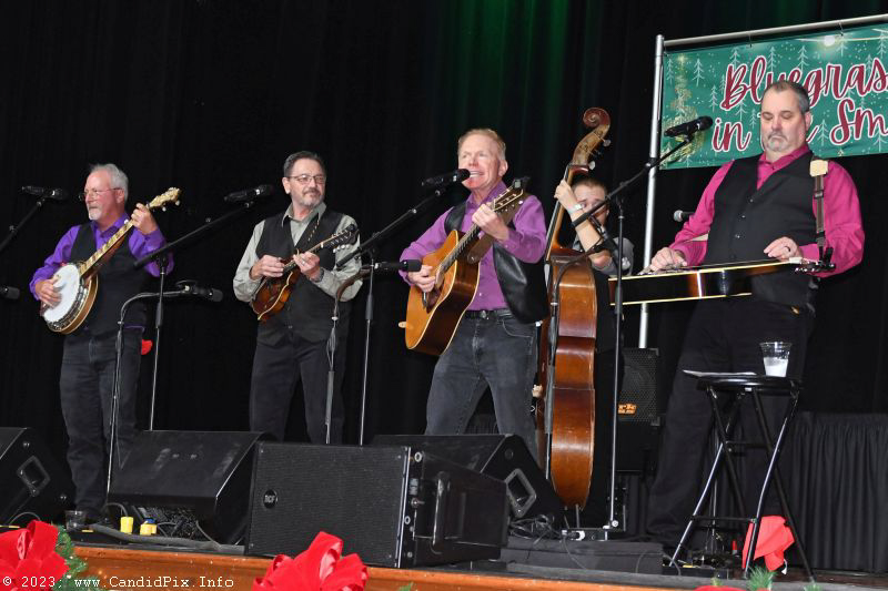 Country Gentlemen Tribute Band at the 2023 Bluegrass Christmas in the Smokies - photo © Bill Warren