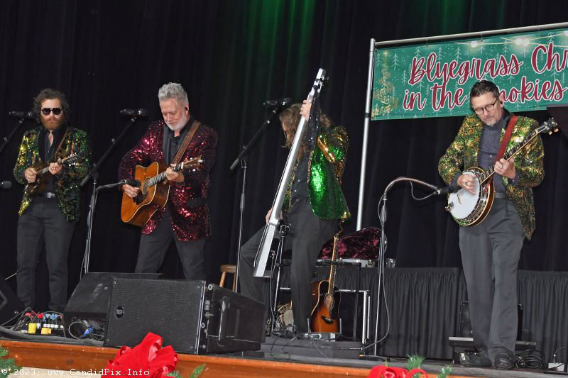 Gary Brewer & The Kentucky Ramblers at the 2023 Bluegrass Christmas in the Smokies - photo © Bill Warren