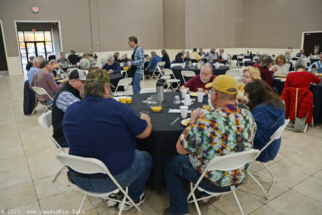 2023 Industrial Strength Bluegrass Festival Charity Breakfast - photo © Bill Warren