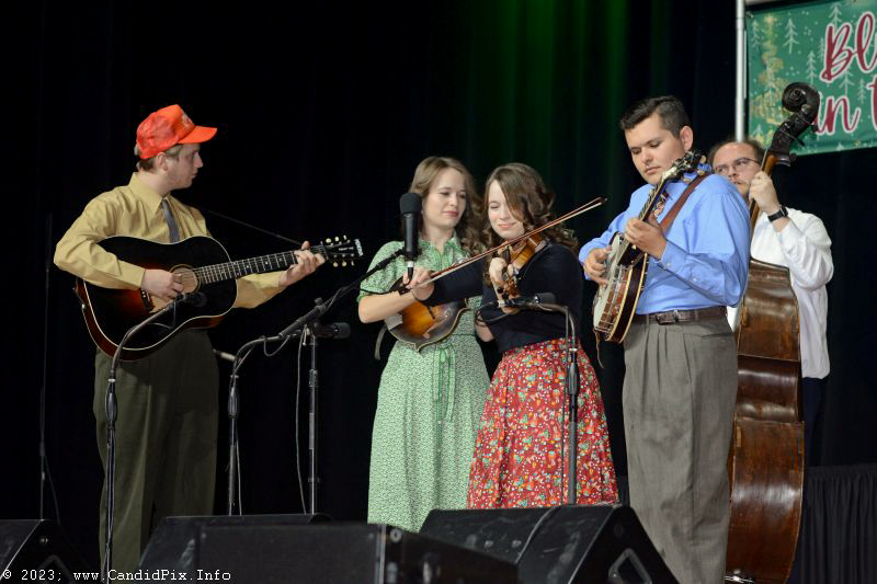 The Price Sisters at the 2023 Bluegrass Christmas in the Smokies - photo © Bill Warren