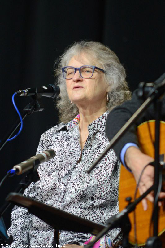 Lorraine Jordan in the Larry Sparks Tribute at the 2023 Bluegrass Christmas in the Smokies - photo © Bill Warren