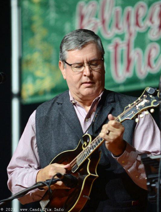 Jim Grubbs with The Grassifieds at the 2023 Bluegrass Christmas in the Smokies - photo © Bill Warren