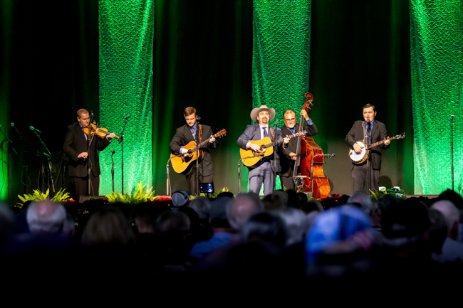 Ralph Stanley II & The Clinch Mountain Boys at the Industrial Strength Bluegrass Festival (11/9/23) - photo © Laci Mack