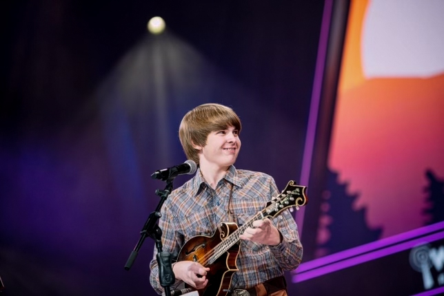 Wyatt Ellis makes his artist debut on the Grand Ole Opry (11/10/23) - photo by Nathan Leslie