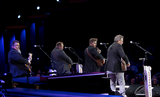 Authentic Unlimited with Vince Gill on the Grand Ole Opry (11/24/23) - photo © Laci Mack