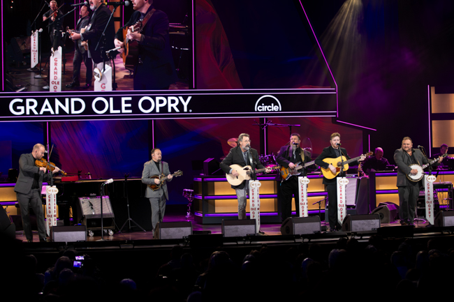 Authentic Unlimited with Vince Gill on the Grand Ole Opry (11/24/23) - photo © Laci Mack