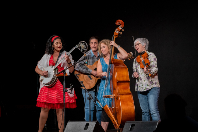 The Four Pints at the 2023 Al Ras Bluegrass & Old Time Festival - photo © Josep Pons