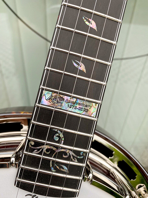 Prucha Spirit Alison Brown Signature Model banjo being auctioned to benefit the IBMA Trust Fund
