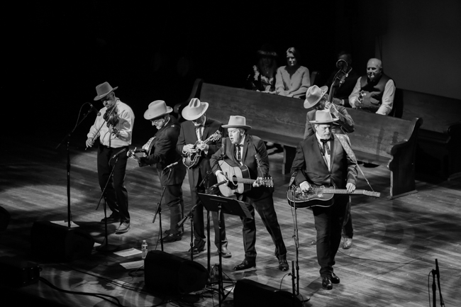 The Earls of Leicester at the 100th Birthday Celebration for Earl Scruggs at The Ryman Auditorium (1/6/24) - photo © Bryce LaFoon