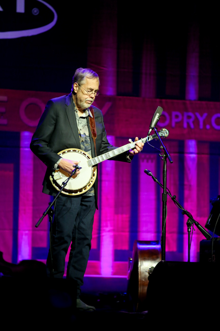 Tony Trischka at the 100th Birthday Celebration for Earl Scruggs at The Ryman Auditorium (1/6/24) - photo © Bryce LaFoon