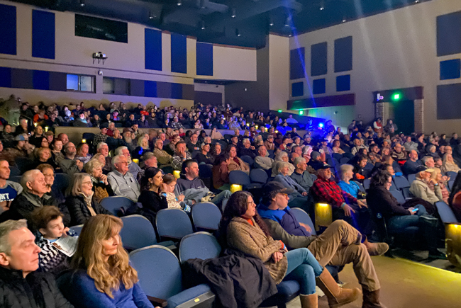 Enthusiastic crowd at the 2024 Winter Bluegrass Jubilee - photo © G. Nicholas Hancock