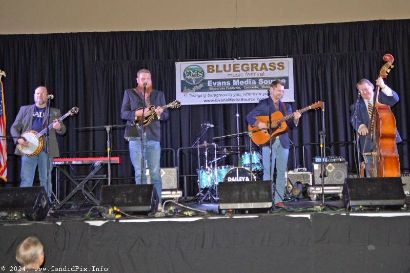 Terry Baucom's Dukes of Drive at the 2024 Jekyll Island Bluegrass Festival (1/4/24) - photo © Bill Warren