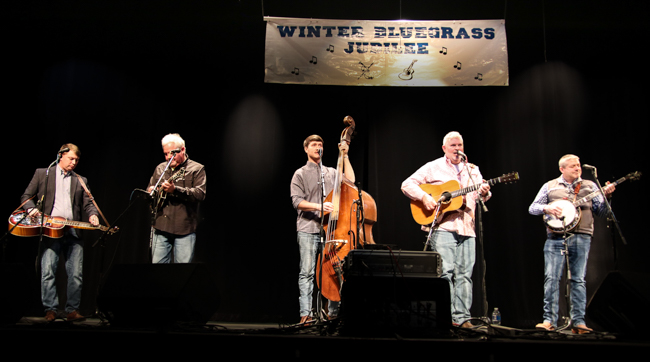 Shannon Slaughter & County Clare at the 2024 Winter Bluegrass Jubilee - photo © G. Nicholas Hancock