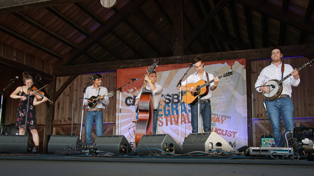 Serene Green at the Fall 2024 Gettysburg Bluegrass Festival - photo © Frank Baker