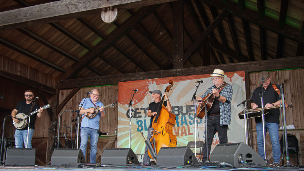 Seldom Scene at the August 2024 Gettysburg Bluegrass Festival - photo © Frank Baker