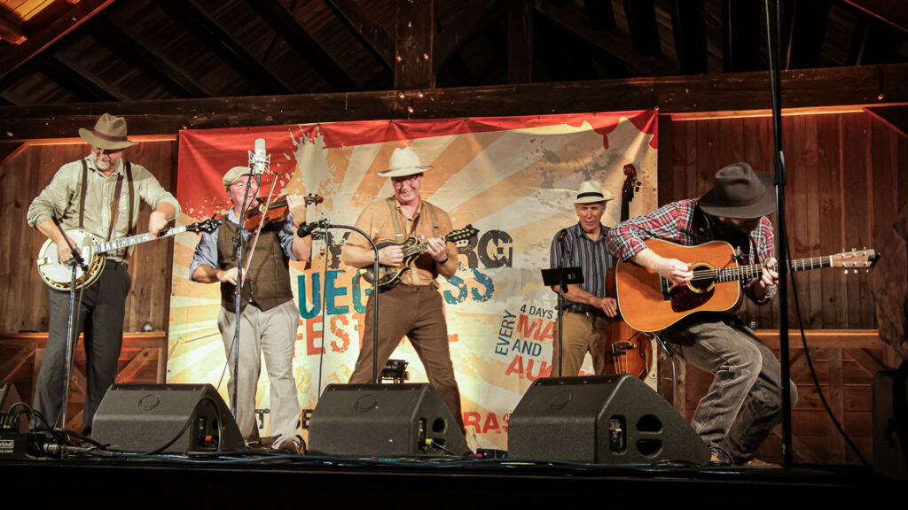 Appalachian Road Show at the August 2024 Gettysburg Bluegrass Festival - photo © Frank Baker