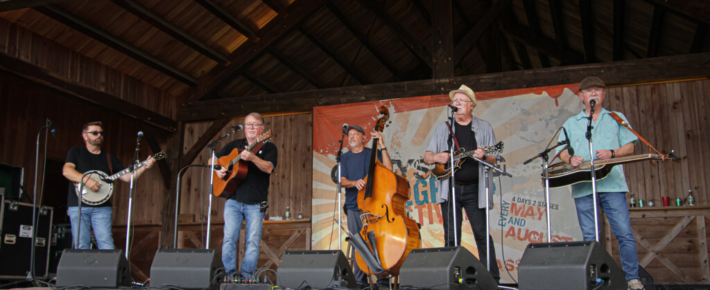 Seldom Scene at the August 2024 Gettysburg Bluegrass Festival - photo © Frank Baker