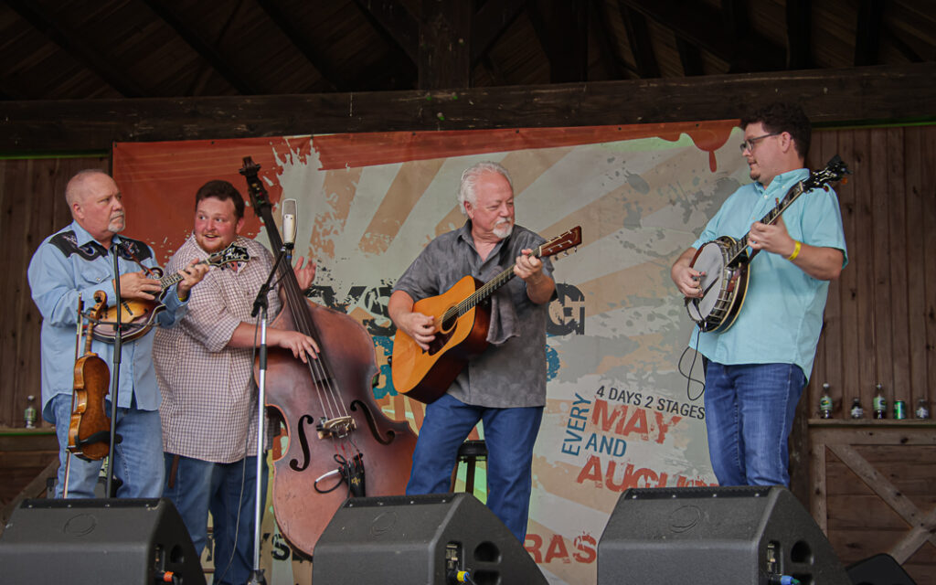 David Parmley at the Fall 2024 Gettysburg Bluegrass Festival - photo © Frank Baker