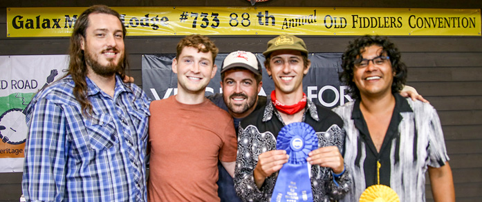 Winners of the 88th Old Fiddlers Convention in Galax