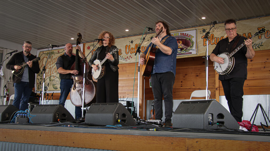 Becky Buller Band at the 2024 Delaware Valley Bluegrass Festival - photo © Frank Baker