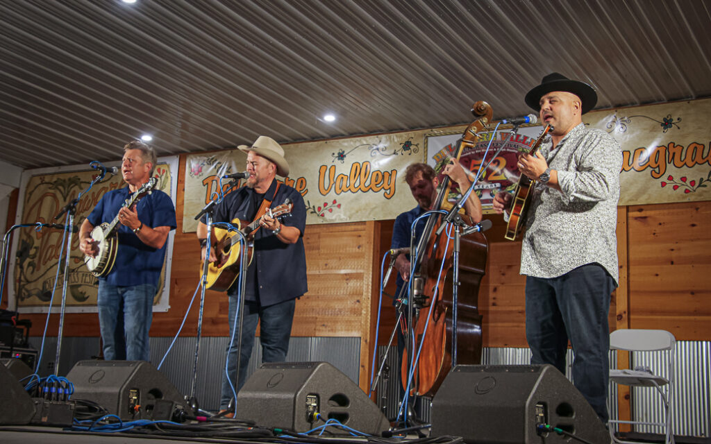 The Gibson Brothers at the 2024 Delaware Valley Bluegrass Festival - photo © Frank Baker