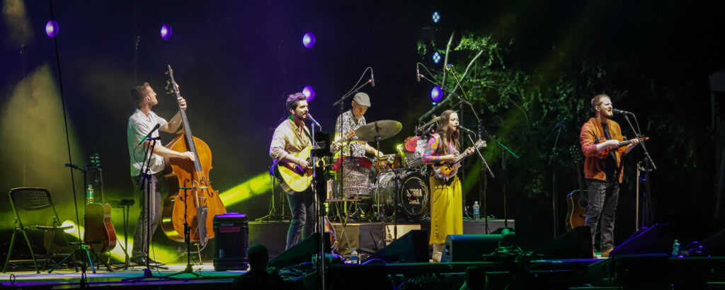 Sierra Hull at the 2024 IBMA Bluegrass Live!, Red Hat Amphitheater in Raleigh, NC - photo © Frank Baker