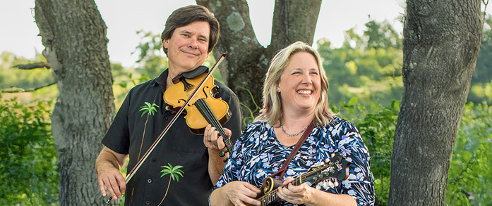 Wally and Lisa Kay Hughes leaving Liberty Pike