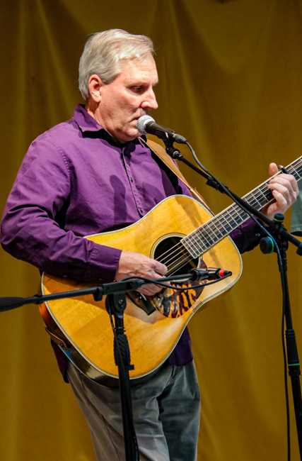 Bob Dotson with River Ridge Bluegrass Band at the 2025 Star Fiddlers' Convention – photo © G Nicholas Hancock