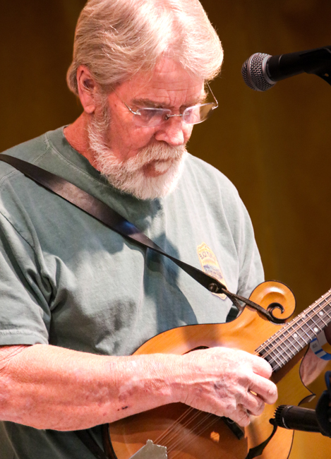 Mark Burgess with River Ridge Bluegrass Band at the 2025 Star Fiddlers' Convention – photo © G Nicholas Hancock