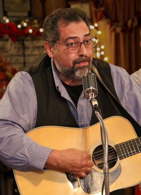 Greg Blake at the house concert at the E.H. Montgomery General Store in Gold Hill, NC - photo © G Nicholas Hancock