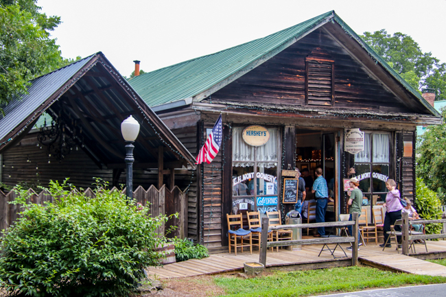 The E.H. Montgomery General Store in Gold Hill, NC - photo © G Nicholas Hancock