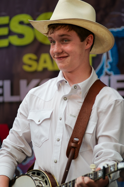 Ashton Murray at Kids on Bluegrass - IBMA 2025 - photo © G. Nicholas Hancock