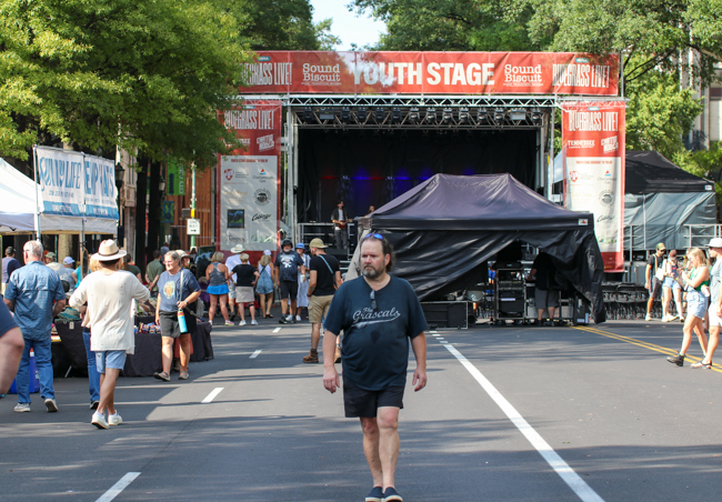 The Youth Stage - IBMA 2025 - photo © G. Nicholas Hancock