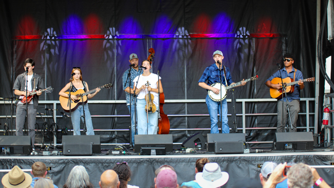 Carolina Detour on the Youth Stage - IBMA 2025 - photo © G. Nicholas Hancock