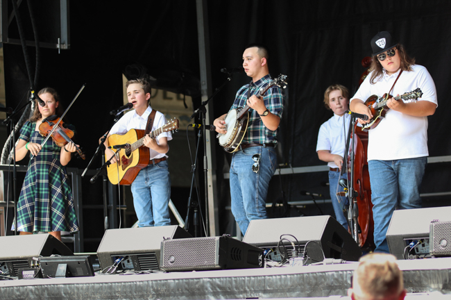 Denim & Plaid on the Youth Stage - IBMA 2025 - photo © G. Nicholas Hancock