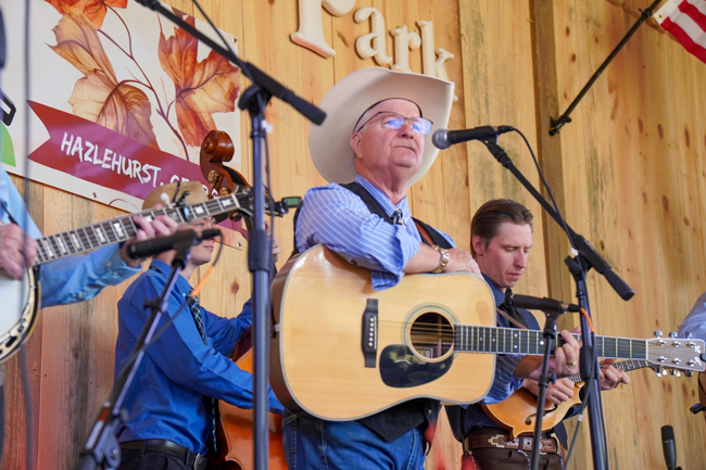 Willie Wells & The Blue Ridge Mountain Grass at Headin’ Home Fest 2025 - photo courtesy of the festival
