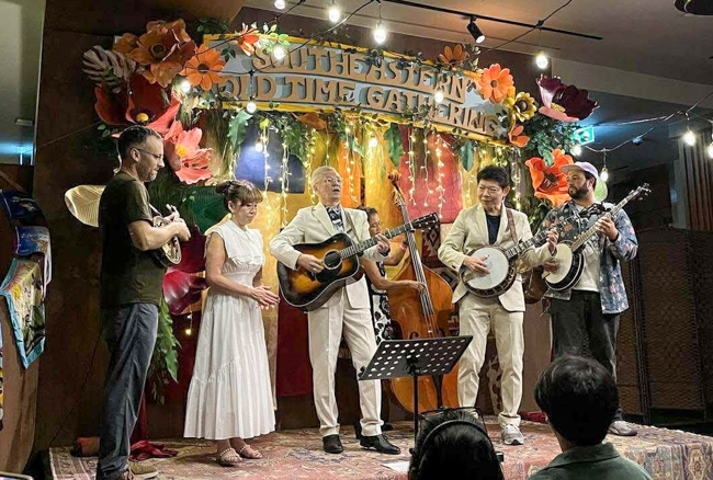 Kaz Inaba & the Bluegrass Buddies at the Southeastern Old Time Gathering 2025