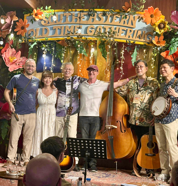 Kaz Inaba & the Bluegrass Buddies at the Southeastern Old Time Gathering 2025