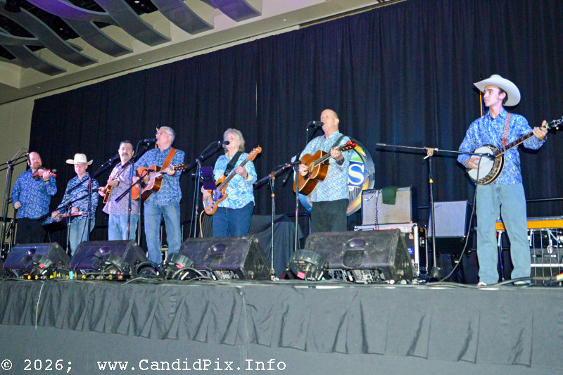 Lorraine Jordan & Country Grass at the 2026 Jekyll Island Bluegrass Festival - photo © Bill Warren